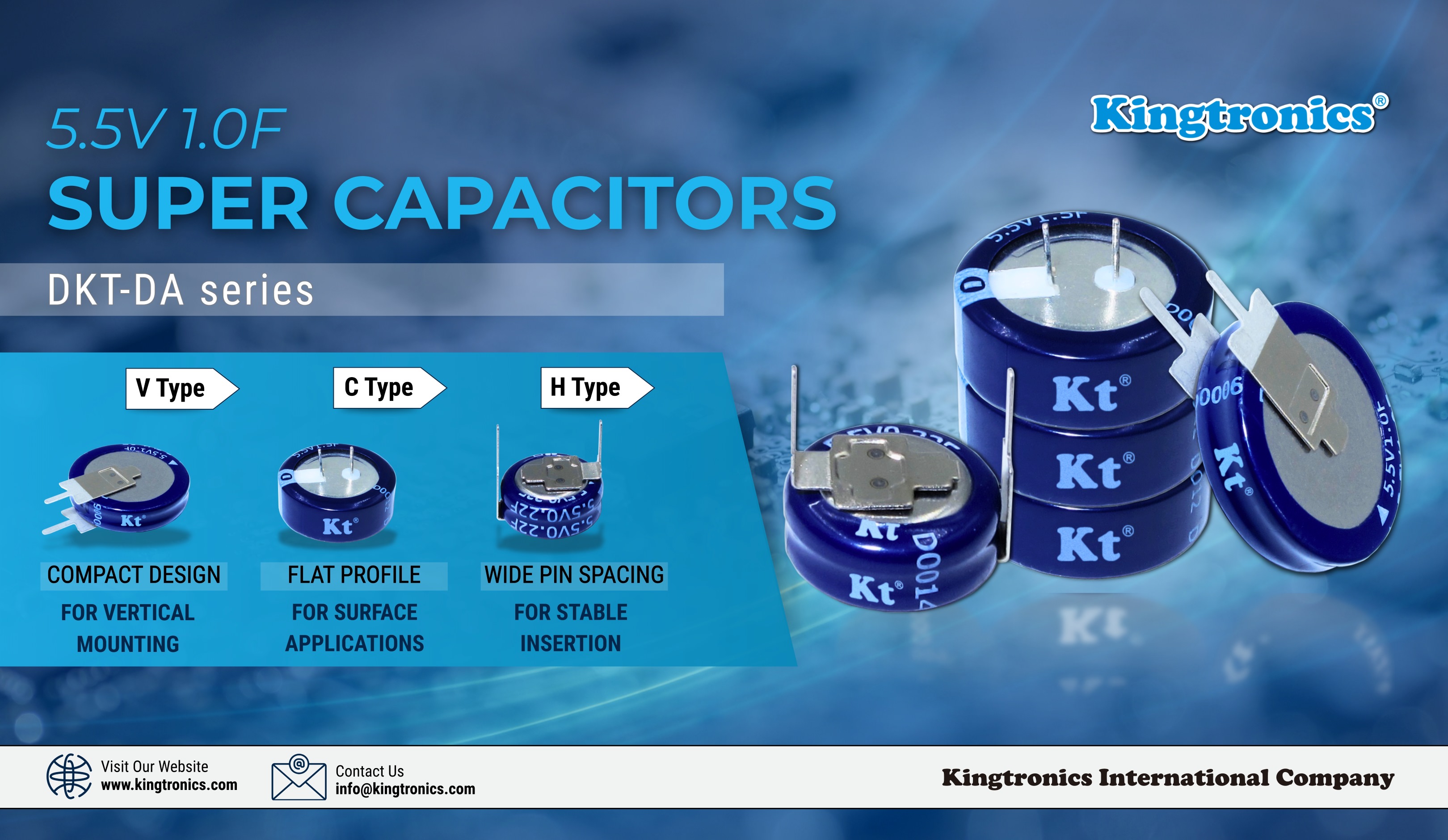 Power Cuts Wipe Data: DKT-DA Super Capacitor Protects RAM, RTC & Smart Meters
